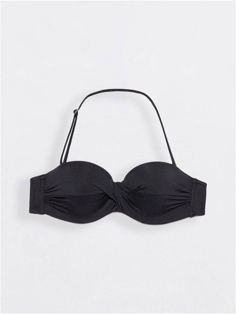 Лиф-балконет с эффектом push-up BRIGHT STORY цвета black