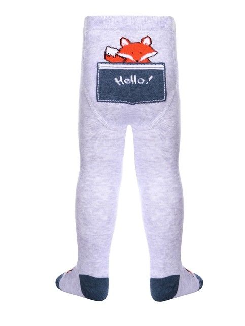 Колготки детские хлопковые TIP-TOP бледно-бирюзовый 440