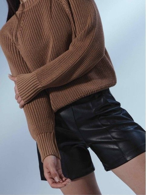 Джемпер из пряжи с хлопком LDK 217