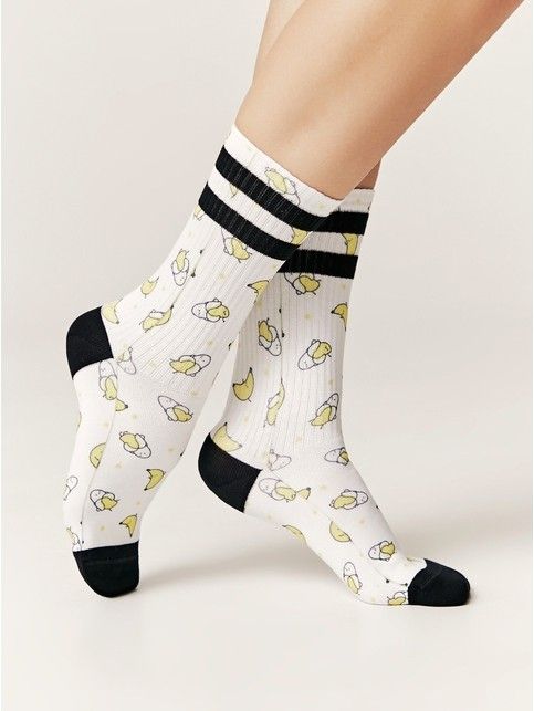 Удлиненные носки из лимитированной коллекции с рисунком «Bananas»