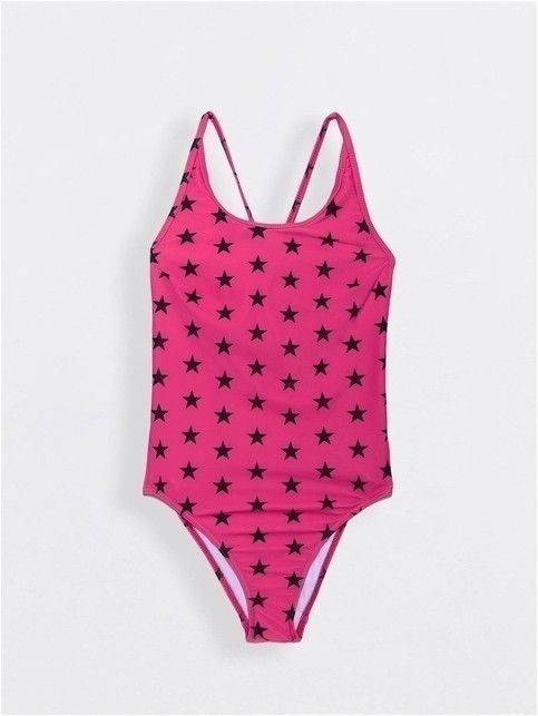 Купальник со звездным принтом MEGA STAR