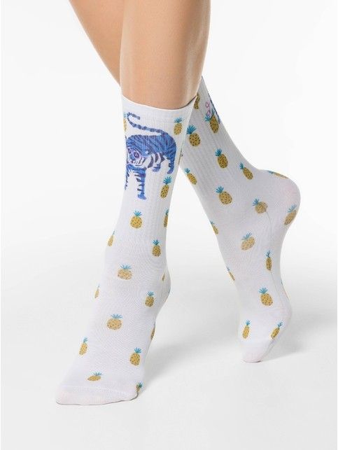 Удлиненные носки с хлопком «Сocktail»