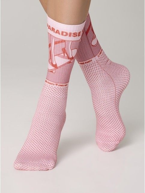Удлиненные носки с хлопком «Paradise»