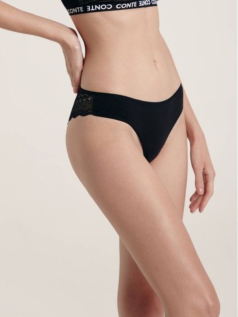 Трусы «бразилиана» из хлопка и кружева Performance LBR 1517