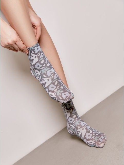 Сияющие носки с рисунком "Grasses"