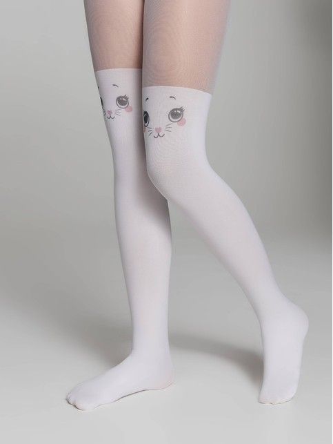 Колготки с имитацией гольфинов CAT