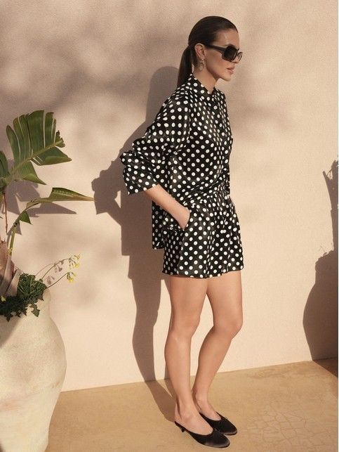 Шорты А-силуэта из премиальной вискозы LS 2614