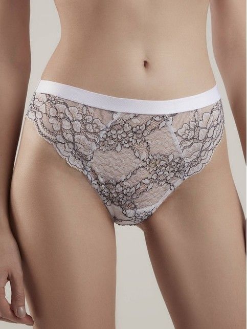 Кружевные Трусы «танга» со средней посадкой Fusion TP 6098