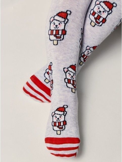 Новогодние колготки для девочек