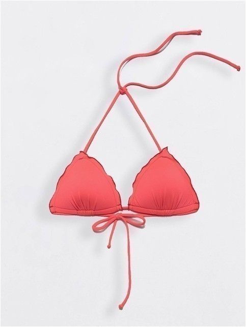 Лиф женский с мягкими треугольными чашками IBIZA горячий коралл
