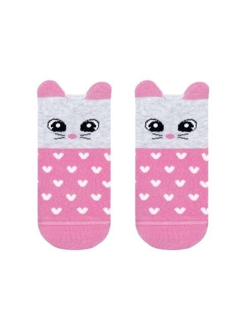 Короткие носки с декоративными ушками «Мышки»