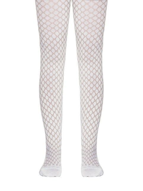 Колготки хлопковые детские TIP-TOP молочный 454