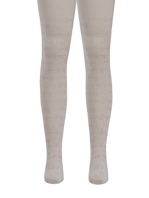 Колготки из хлопка с надписями «Enjoy»