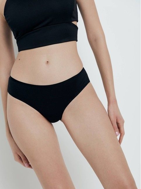 Трусы «бикини» из хлопка и кружева CONNECTED LB 1523