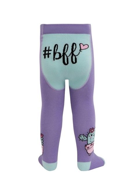 Хлопковые колготки с рисунком «Flowers»