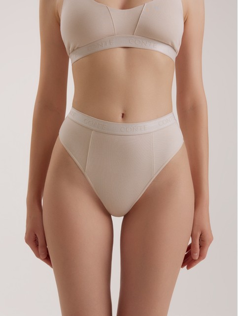 Трусы «бразилиано» из вискозы с декоративными линиями BODY TOUCH LBR 3196