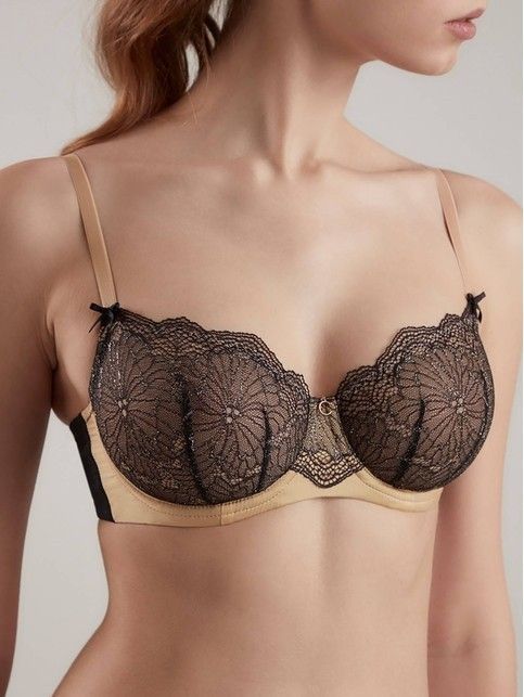 Бюстгальтер «балконет» Satin TB 6175