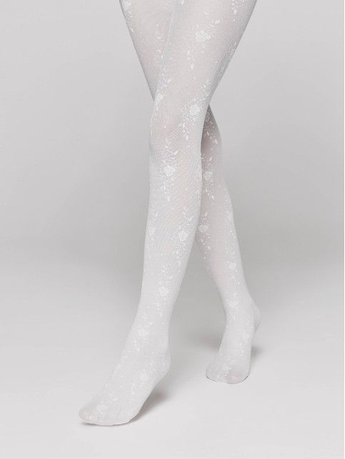 Колготки с цветочным рисунком SOFIA