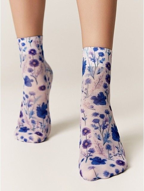 Носки с рисунком «Wildflowers»