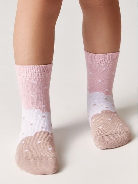 Хлопковые носки с рисунками, модель 586