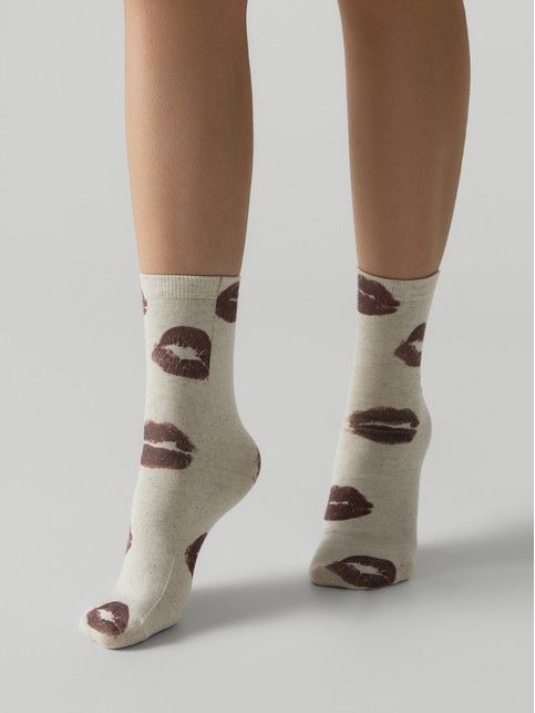 Носки из пряжи со льном «Lips» - купить в интернет-магазине Conte
