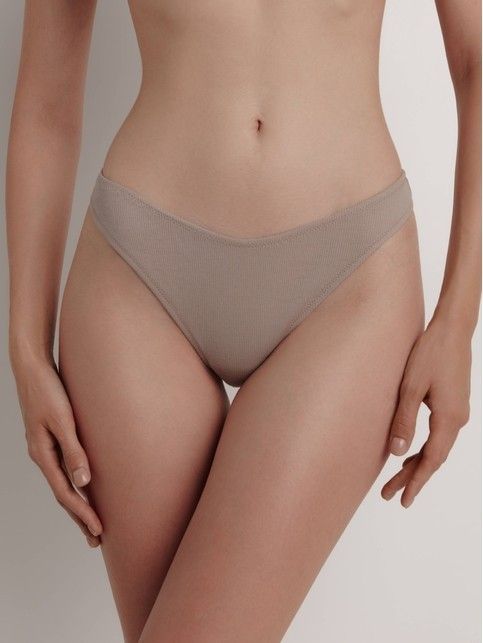 Трусы «бразилиана» с V-образной линией талии TIE DYE RIB LBR 2227