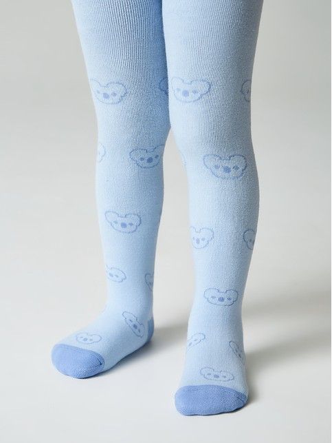 Колготки SOF-TIKI (махровые внутри) с рисунком "коалы"