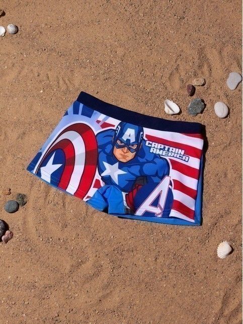 Плавки CAPTAIN AMERICA с рисунками ©Marvel
