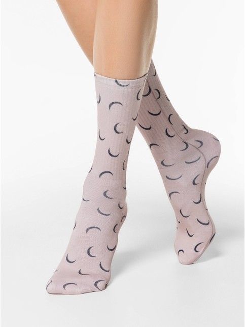 Удлиненные носки с хлопком «Moon»