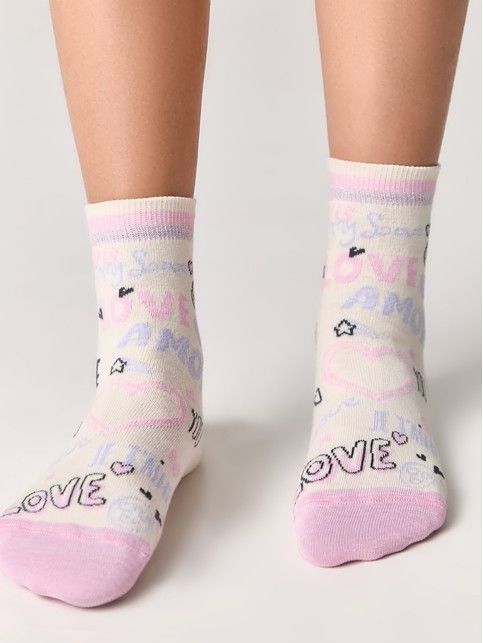 Хлопковые носки TIP-TOP с рисунками, модель 498