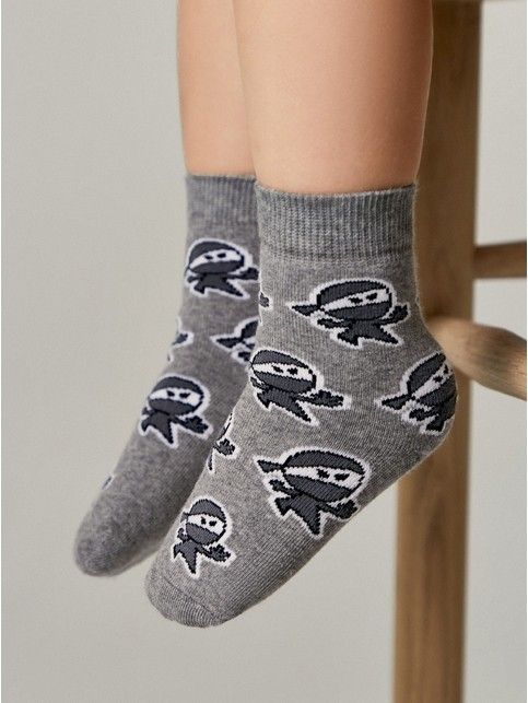 Махровые носки SOF-TIKI с рисунками "Ninja"