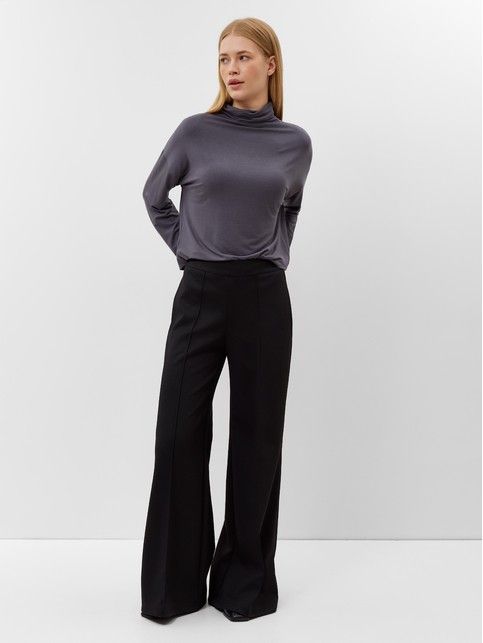 Брюки прямого кроя из трикотажного полотна LBK 3220