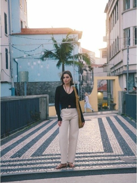 Джинсы прямого кроя с высокой посадкой CON-640