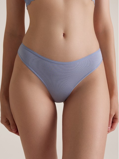 Трусы бикини из модала и цветочного кружева FLOWER LINE LB 3180