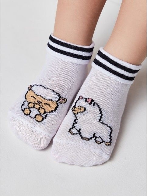 Хлопковые носки с рисунками «Lama»