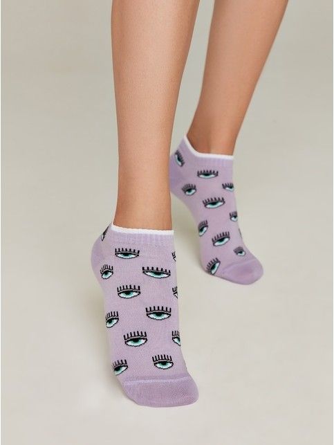 Носки с рисунком «Eyes»