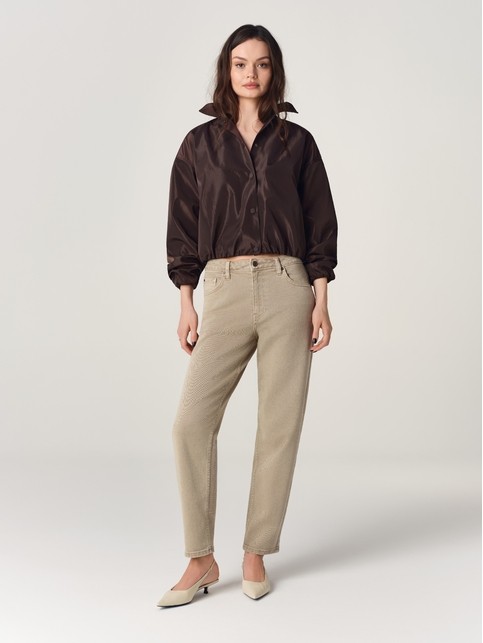 Джинсы Mom Fit для девушек