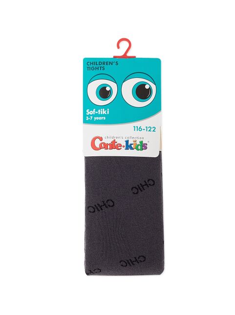 Колготки SOF-TIKI (махровые внутри) с надписью "chic" - купить в интернет-магазине Conte
