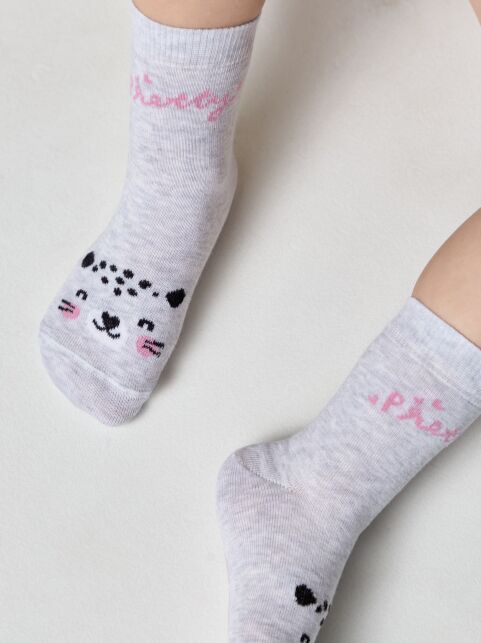 Хлопковые носки с рисунком “Pretty” - купить в интернет-магазине Conte