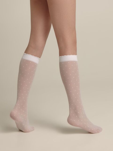 Нарядные гольфы с рисунком "точки" DOTS - купить в интернет-магазине Conte