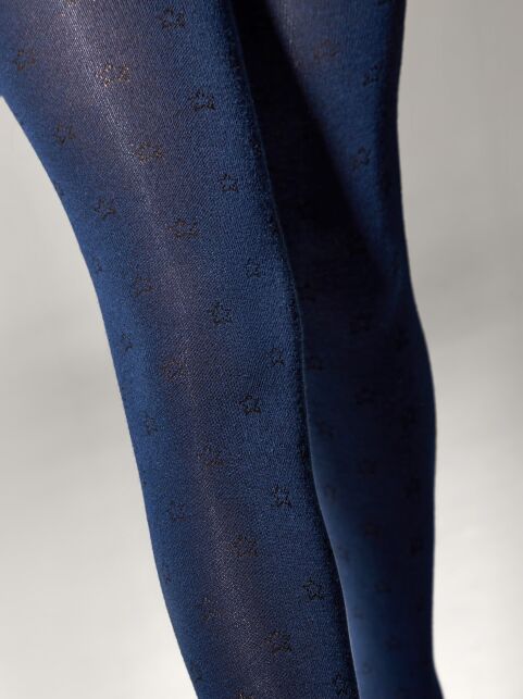 Хлопковые колготки с рисунком «звёзды» - купить в интернет-магазине Conte