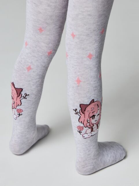 Хлопковые колготки с рисунком “Anime” - купить в интернет-магазине Conte