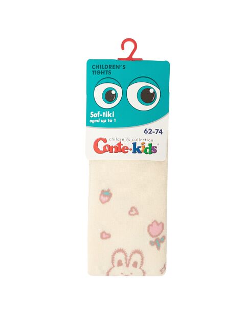 Колготки SOF-TIKI (махровые внутри) с рисунком "зайчик" - купить в интернет-магазине Conte
