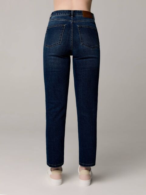 Джинсы size plus с высокой посадкой CON-532 - купить в интернет-магазине Conte