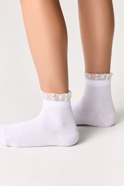 Короткие носки с воздушным пикотом - купить в интернет-магазине Conte