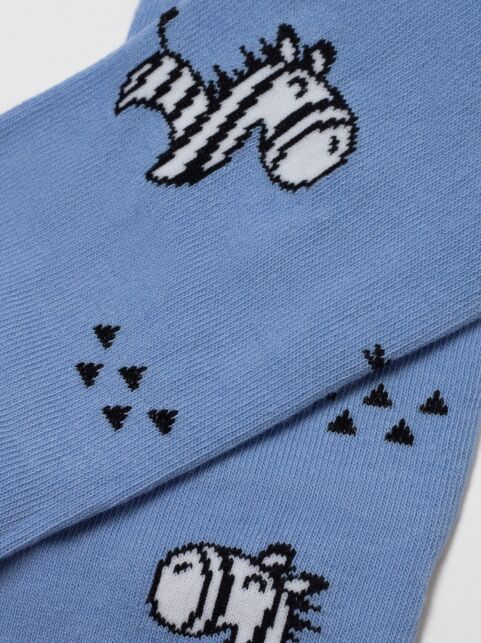 Хлопковые колготки с рисунком “Zebra” - купить в интернет-магазине Conte