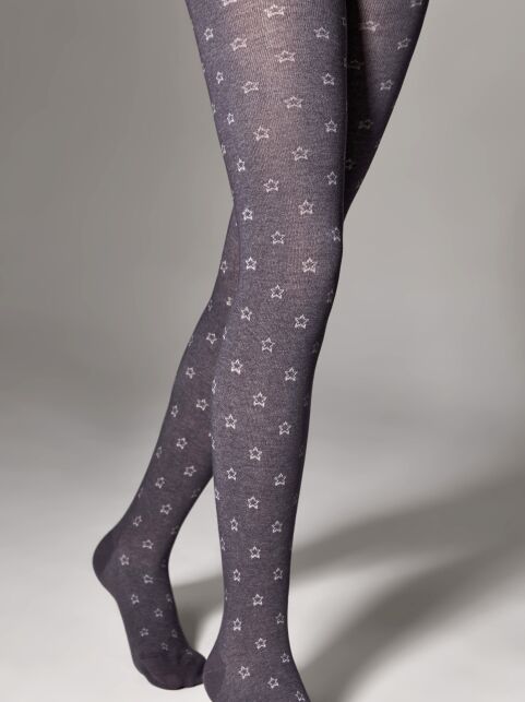 Хлопковые колготки с рисунком «звёзды» - купить в интернет-магазине Conte
