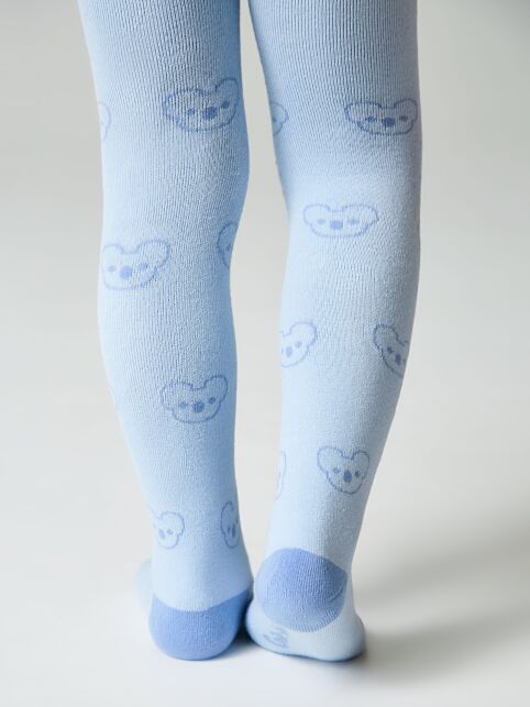 Колготки SOF-TIKI (махровые внутри) с рисунком "коалы" - купить в интернет-магазине Conte