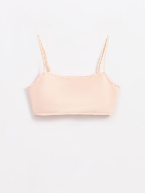 Бюстье из хлопка на тонких бретелях BASIC COLLECTION LBE 2017.1 - купить в интернет-магазине Conte