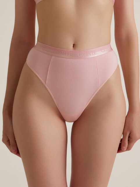 Трусы «бразилиано» из тонкого модала с декоративными линиями BODY TOUCH LBR 3196 - купить в интернет-магазине Conte